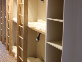 Lese-Alkoven für die Grundschulkinder (Gestaltung: Doris Fratton)