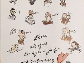 Conor Cody: Gästebuchseite