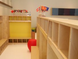 Baku, Garderobe des Kinderhauses 