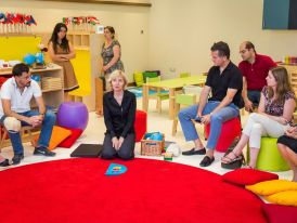 Eltern-Workshop in neuen Räumen, Baku